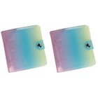  2pcs kleines Fotoalbum DIY Handgefertigte Fotoalbum -Kartenhalter 2 Zoll