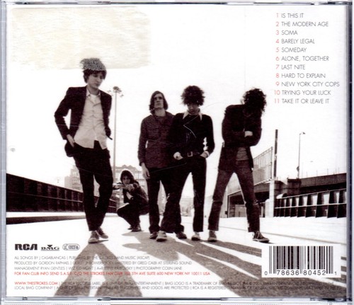 "Is This It" von The Strokes | CD |  2001 RCA Records - Bild 2 von 4