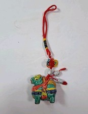 Ceramic Chinese Zodiac Horse Charm Or Keychain