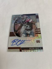 2020 Panini Prizm Draft Picks Mojo Prizm Autograph Brian Cole II (36/49) (RC)