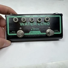 Donner Twin Series WATER ECHO  Pedal, Reverse Delay Modes Nice!