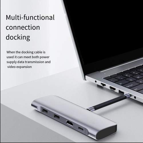 Portable USB4 Type C Data Cable Efficient Data Transfer Quick Charging Power - Zdjęcie 2 z 6