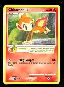 2008 Diamond & Pearl - Majestic Dawn Chimchar #57 Non Holo Pokemon Card