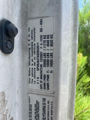08 HINO Speedometer Oe# 8300-e0411 | eBay