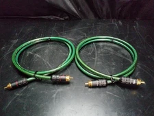 OFC Silver Line Audio RCA Cable Pair for Monitor Symmetry Silver Line
