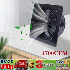 16" Ventilation Extractor Air Blower Fan Exhaust Wall Mounted Kitchen Industrial