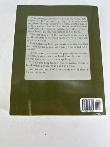 Genealogy Notebook By Jacobien Beeker - Picture 5 of 6