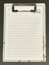 New TCMC Clipboard w/ Notepad The Coffee Monsterz Co