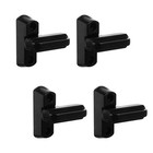 4pcs Security Locks Sash Blockers Zinc Alloy Extra Security Locks