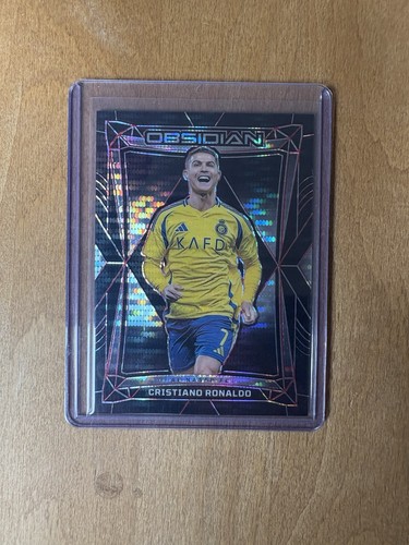2024-25 Panini Obsidian Soccer - Cristiano Ronaldo /44 - Al Nassr Fc