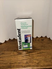 Vintage Mentadent Toothpaste cool mint Dispenser 3.5