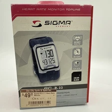 Sigma PC 3.11 Digital Heart Rate Monitor New in Box - Original Paperwork Topline