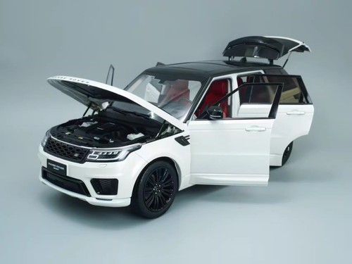 WHELART 1:18 Land Rover Range Rover Sport 2018 Diecast Model Car White Gifts - Picture 7 of 10