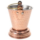  Bedruckter Kleiner Eimer Mit Hammermuster Bierkühler Getränkewanne