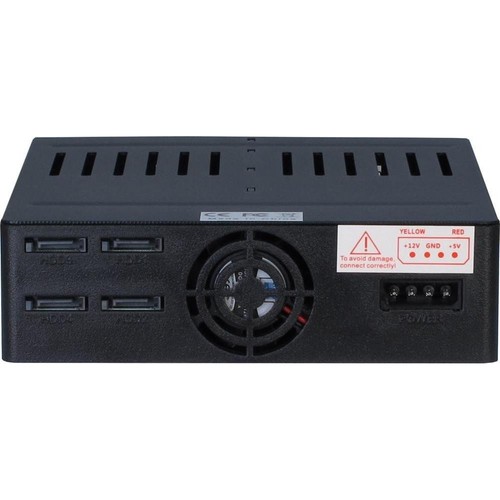 Inter-Tech Wechselrahmen 5,25 Einschub X-3531 4x 2,5" SATA HDD - Bild 2 von 2