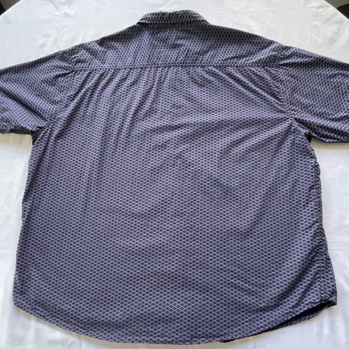Steve’s Jeans Short Sleeve Button Down Shirt in 4X in Purple Men’s - Picture 10 of 10