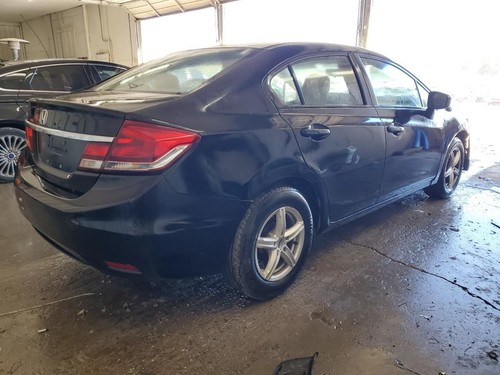 Wheel 15x6 Alloy Exposed Lug Nuts 5 Spoke Silver Inlay Fits 12-15 CIVIC 2463565 - Picture 3 of 12