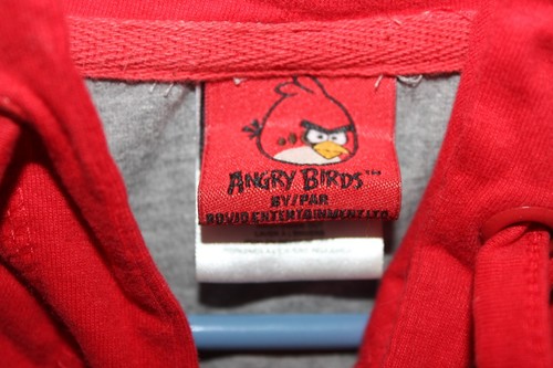 Rare Angry Birds Hoodie by Rovid Entertainment - Size Large - Picture 5 of 6