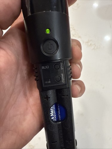 Shure BLX2/PG58 Wireless Handheld Microphone - Black - Tested - Picture 9 of 15