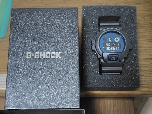 G SHOCK CASIO DW 6900MMA 2 schwarz blau (Zifferblatt) Uhr Digital - Bild 1 von 3
