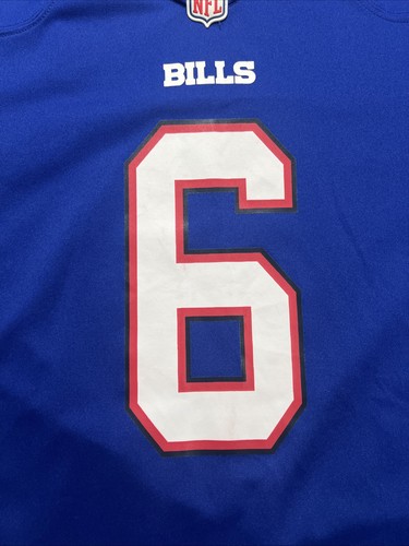 NFL On Field Buffalo Bills Isaiah McKenzie Blue Home #6 Jersey Size Small - Picture 7 of 9