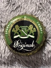 Vintage Sparkling Champ Originale Beer Bottle Cap Used Plastic Lined 👀