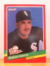 RARE VINTAGE DONRUSS 91 THE ROOKIES BASEBALL CARD RAMON GARCIA CHICAGO WHITE SOX