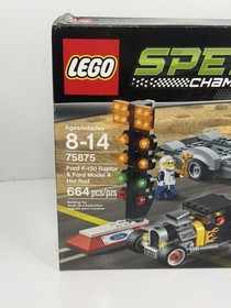 LEGO SPEED CHAMPIONS: Ford F-150 Raptor & Ford Model A Hot Rod (75875) Sealed