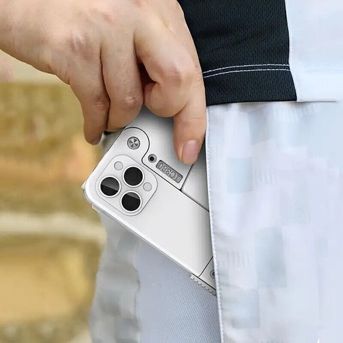 Faltbare Handy Form weiche Kugel Pistole Spielzeug sichere EVA Kugeln für Kinder & Erwachsene - Bild 5 von 6