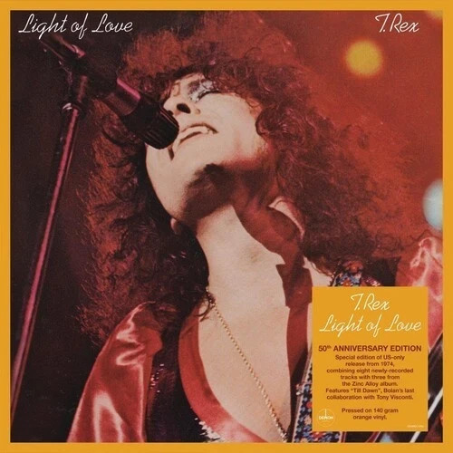 T. Rex (Marc Bolan) - Light Of Love - [NEW]  140-Gram Orange Colored Vinyl LP - Picture 1 of 1