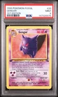 1999 Pokemon Fossil 1st Edition #20 Gengar PSA 9 MINT