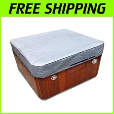 All-Weather Hot Tub Cover with UV & Tear Resistance - Ideal 84" Square Size