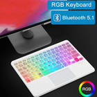 RGB Light Wireless Keyboard Backlit Portable Keyboard  Notebook