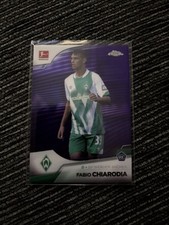 Fabio Chiarodia 2023 Topps Chrome Purple Refractor RC /299 – Werder Bremen