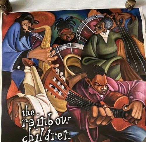 Authentic Cbabi Bayoc Poster The Rainbow Children Album By Prince Very Nice Cond - Picture 4 of 17