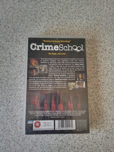 CRIME SCHOOL BIG BOX EX RENTAL UK PAL VHS 2000 DAVID CARRADINE VERY RARE HTF - Picture 3 of 4