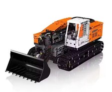 Bagger Teleskopbagger ferngesteuert 17054 Mould King Klemmbausteine 1423 Teile