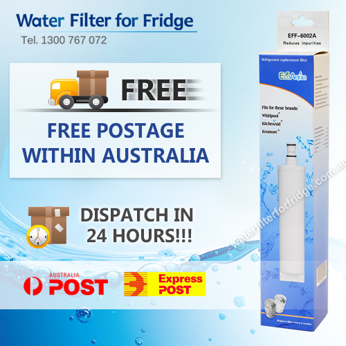 4396508 Fridge Filter - Ultimate Water  REPLACEMENT  FILTER  ECO AQUA - Picture 1 of 6