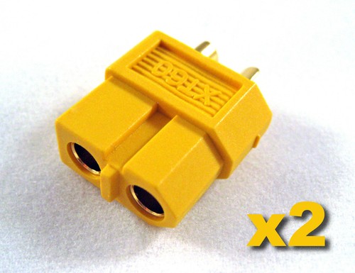 Conectores de batería XT-60 Lipo para adaptador de soldadura hágalo usted mismo proyecto enchufes de lipoli E4 - Imagen 3 de 3