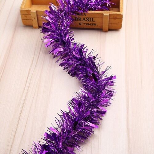 10 pz ghirlanda orpello grosso 6,5 piedi albero di Natale festa di Natale decorazione da appendere - Foto 17 di 32