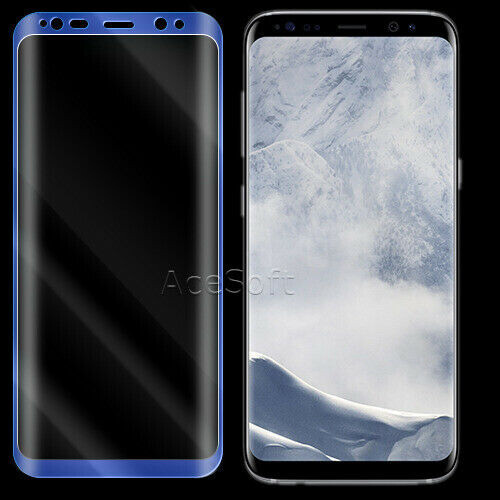 Cover Completa Vetro Temperato Protezione Schermo Salva Schermo per Samsung Galaxy S8 G950U USA - Foto 3 di 6