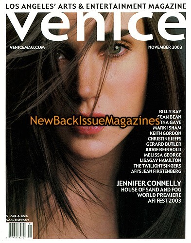 Venice 11/03,Jennifer Connelly,Melissa George,November 2003,NEW,**LAST ONE** - Imagen 1 de 1