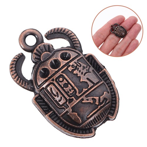 20 PIEZAS Aleación Egipcio Escarabajo Colgante Dijes Hágalo Usted Mismo Joyería para Pulsera Collar - Imagen 9 de 12
