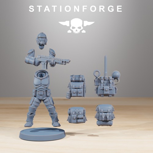 Vaskar Infantry Builder kit - Stationforge - Picture 11 of 11