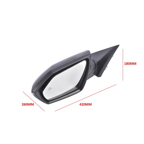 For Hyundai Elantra 1.6L 2.0L L4 21-23 Left Driver Side Power Mirror 87610AB050 - Picture 11 of 11