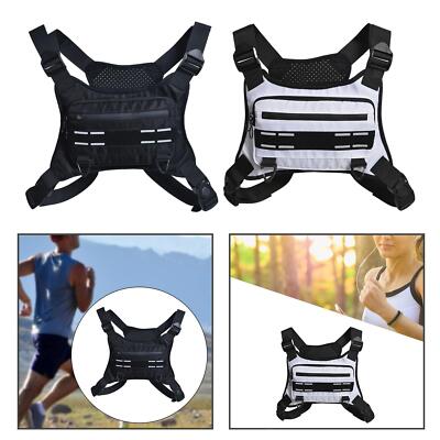 Chest Rig Bag Outdoor Training Running Chest Pack fur Camping Reiten eBay