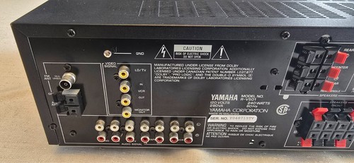 Yamaha R-V501 Stereo Receiver Dolby Pro Logic Surround - Fully Functional - Picture 9 of 10