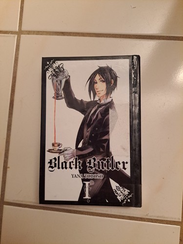 Manga de tapa dura Black Butler #1 (Yen Press, enero de 2010) Yana Toboso RARO - Imagen 1 de 8
