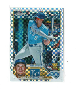 2023 Topps Chrome Vinnie Pasquantino #119 X-Fractor RC Royals