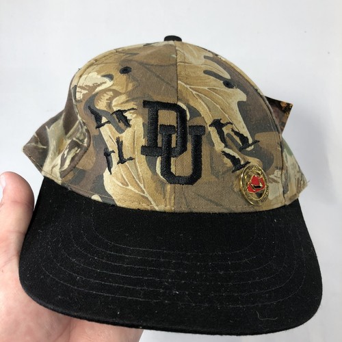 Vintage NWT Ducks Unlimited Camo Hat Cap 1999 Illinois Advantage OSFM New 90s - Picture 12 of 12